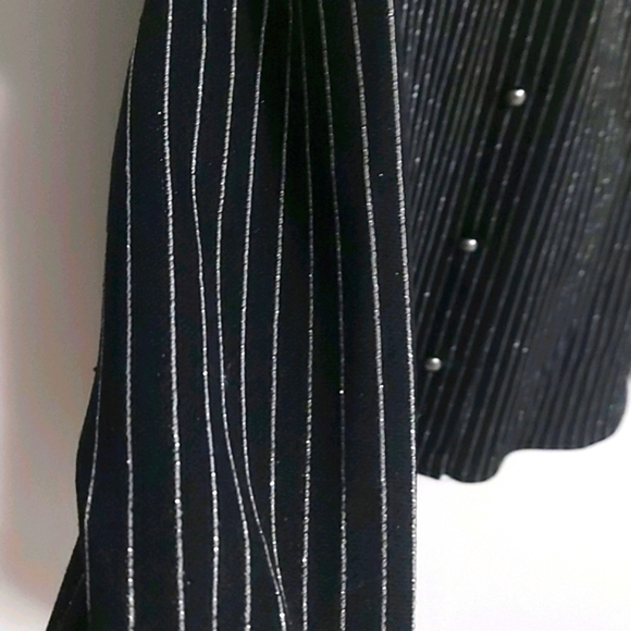 Edwards Vintage Sparkle pinstripes Blazer - Picture 10 of 16